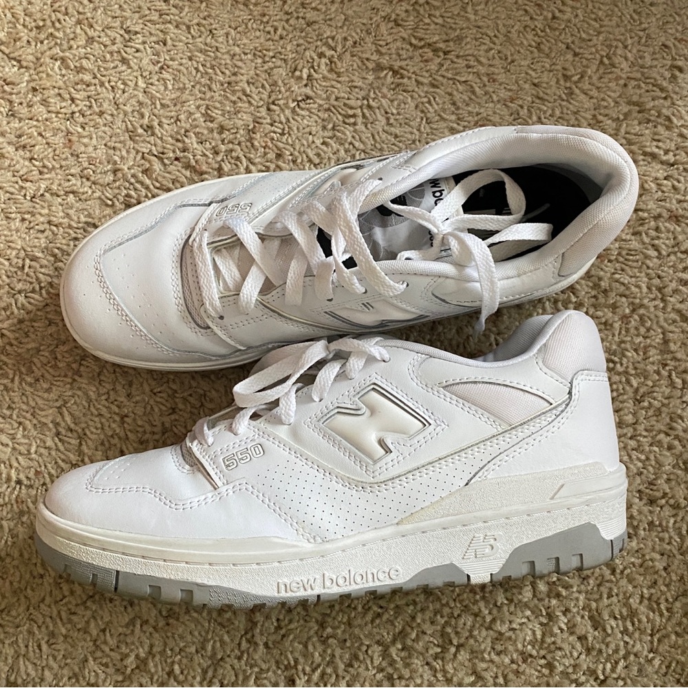 New Balance 550 White Sneakers